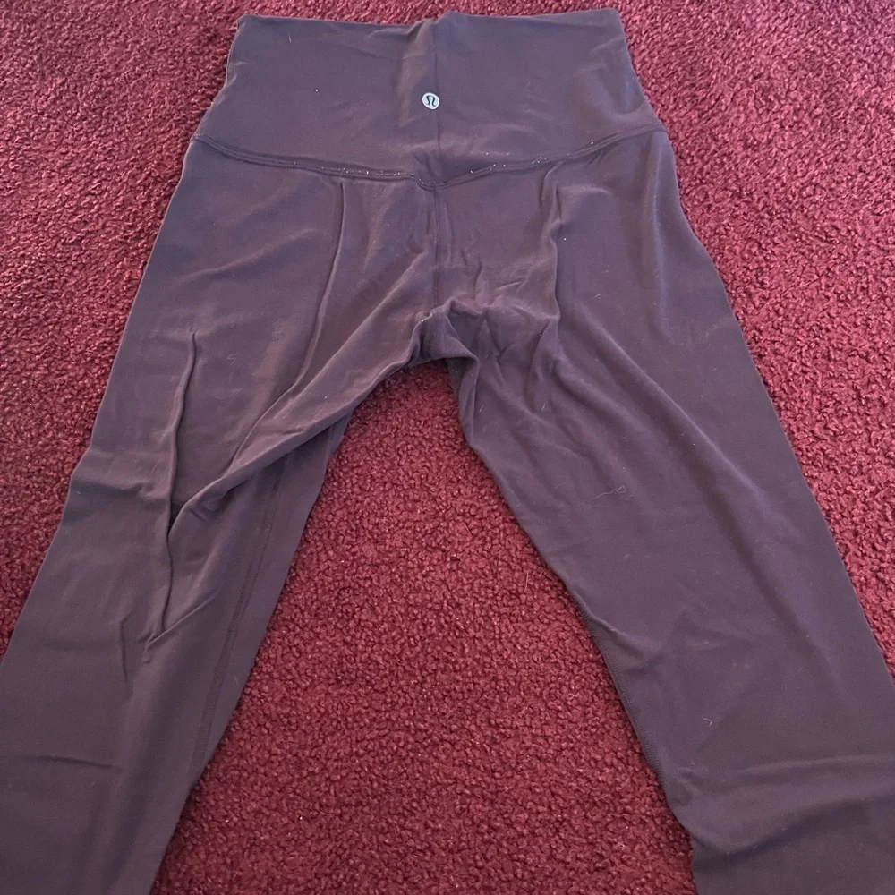lululemon women’s athletica high rise Leggings purple size 6 25” Above-Ankle - Picture 1 of 6